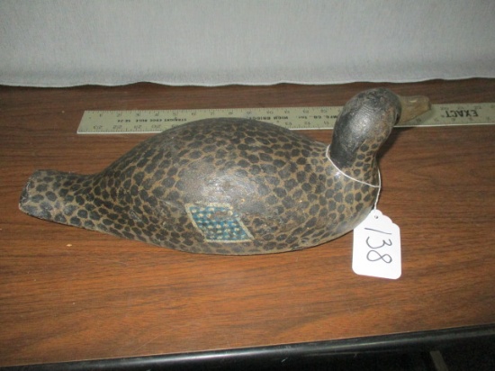 Mike "Ole" Lubovich Hen Duck Decoy - 16" Long