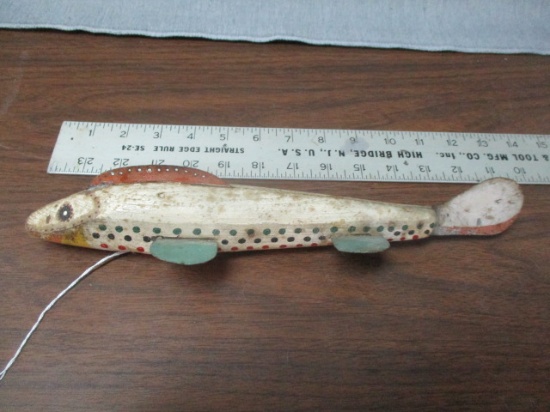 MN Wood Fish Decoy - 12"