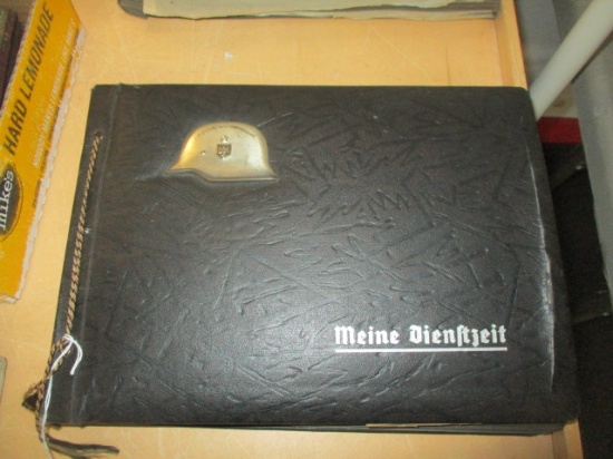 WWII German Photo Album- Meine Dienstzeit  "My Service Time" - 250 plus photos