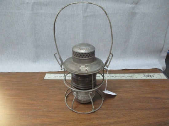 D.M. & I.R. Railroad Lantern
