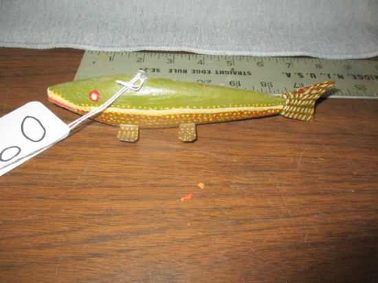 MN Wood Fish Decoy - 7" Long