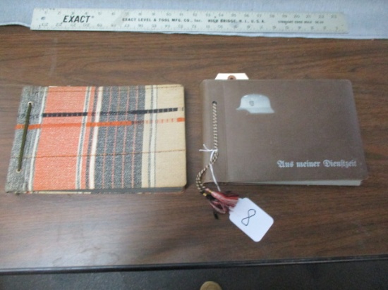 2- WWII Germany Photo Albums - Aus Meiner Deinstzeit "From My Time of Service" - 174 photos