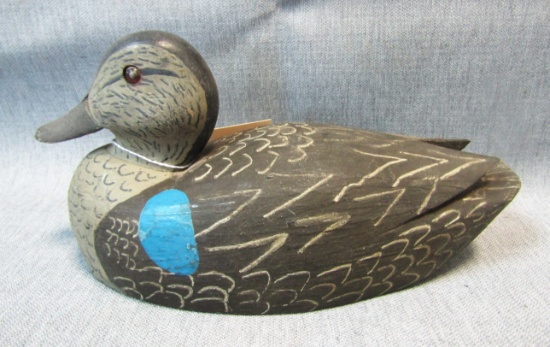 Blue Wing Teal Duck Decoy