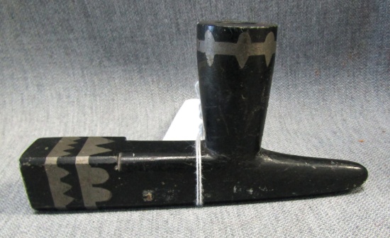 Chippewa In-laid Peace Pipe