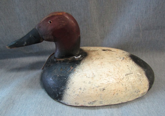 Detroit River Canvasback Duck Decoy