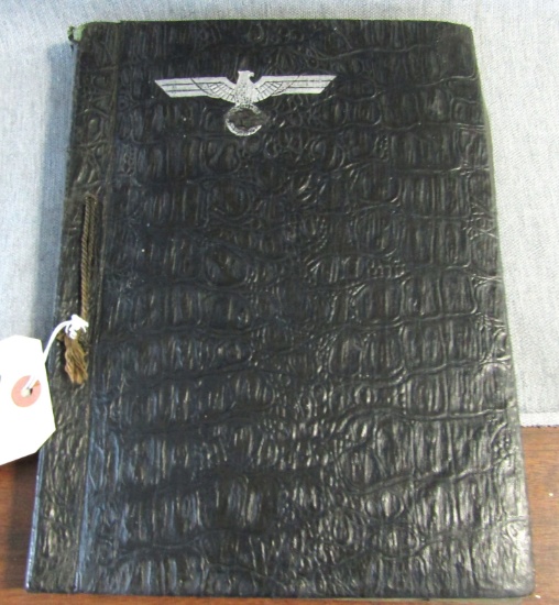 1941 WWII German Book & 97 Photo's