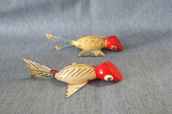 BROWN BROTHERS FISHERETTO 1930's FISH SPEARING DECOY
