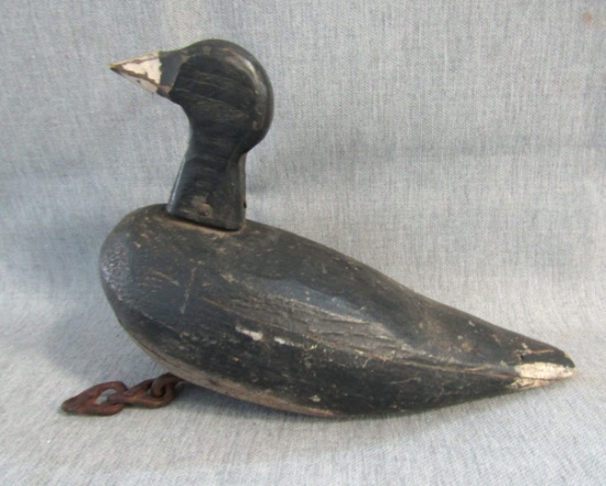 Folk Art Coot Decoy