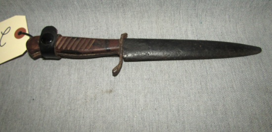 World War I German close combat boot trench knife