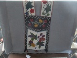 1890's Ojibwe/Chippewa Bandolier Bag - overall 45
