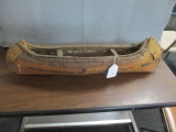 1930's Indian Birch Bark Canoe - 28