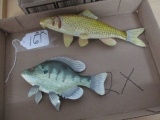 2- MN Wood Fish Decoys - 10