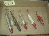 5- MN Wood Fish Decoys - 9