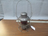 D.M. & I.R. Railroad Lantern