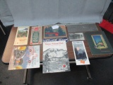 Railroad Sign and Memorabilia - a collection consisting of 10 items