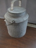 CMSTP & PRB Galvanized Railroad can - 8