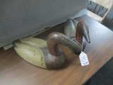 2x Canvas Back Wood Duck Decoys - 14
