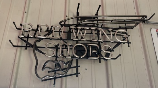 Red Wing Shoes Neon Sign