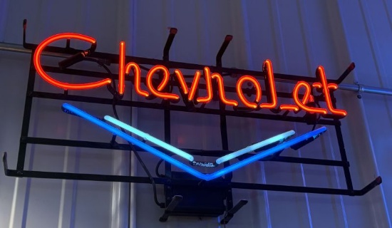 Chevrolet Neon Sign