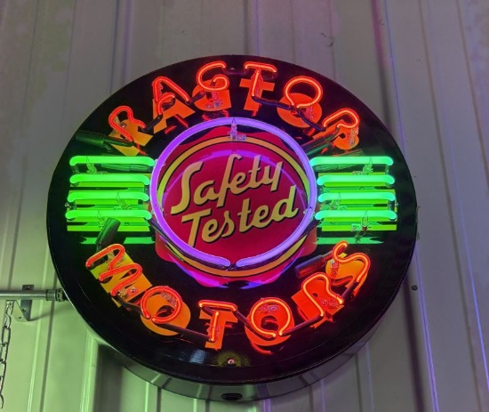 Ragtop Motors Neon Sign