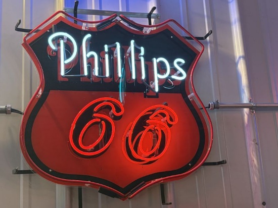 Phillips 66 Neon Sign