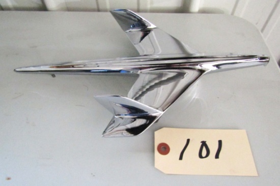 1955 Chevrolet Airplane/Eagle Chrome Hood Ornament