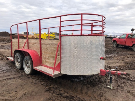 1979 HM 14' Livestock Trailer