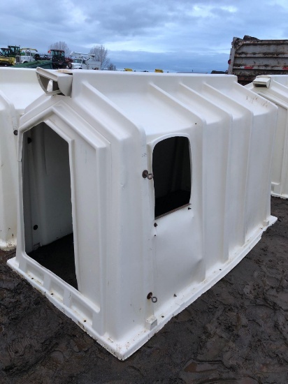 (5) Calf-tel Plastic Calf Huts