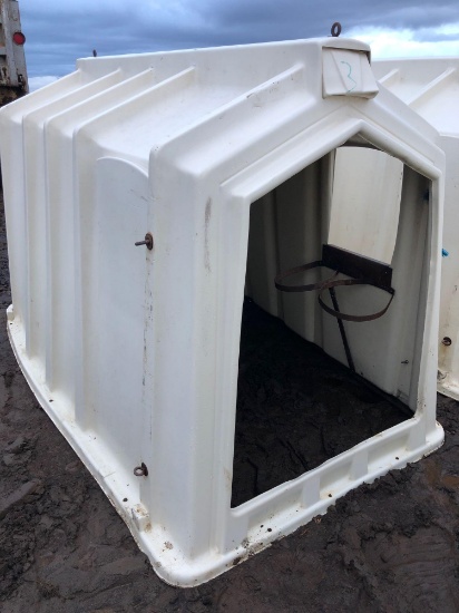 (5) Calf-tel Plastic Calf Huts