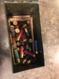 12 Gauge Shot Gun Shells Mostly have been shot, & Loaded w/Ammo Can