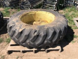 18.4x38 Tractor Rear Tire on Rim