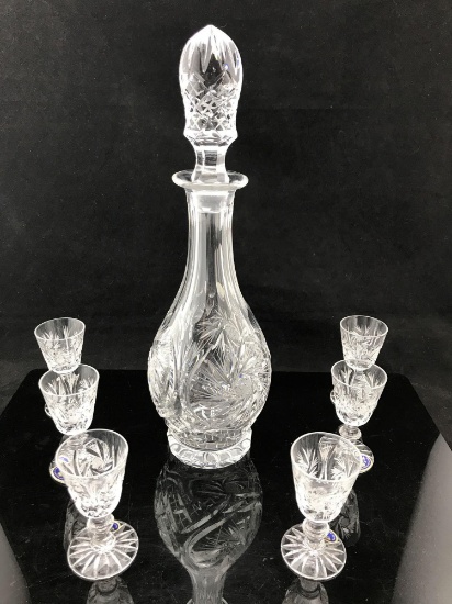 Berlin Cordial Set with Decanter & 6-Cordials