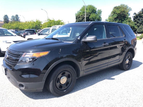 N296 2013 Ford Explorer Police Interceptor