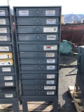 (3) Small Parts Drawers w/ Contents