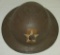 WWI U.S. Issue British MKI Helmet W/Hand Painted 2nd Division/15th Field Artille