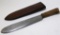 WWII USMC Medical Corps Village Blacksmith Bolo