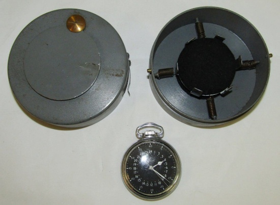 2pcs- 4992B G.C.T. Navigator Pocket Watch With WW2 Metal Suspensi