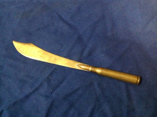 ww1 trench art letter opener