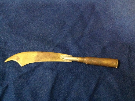 ww1 trench art letter opener