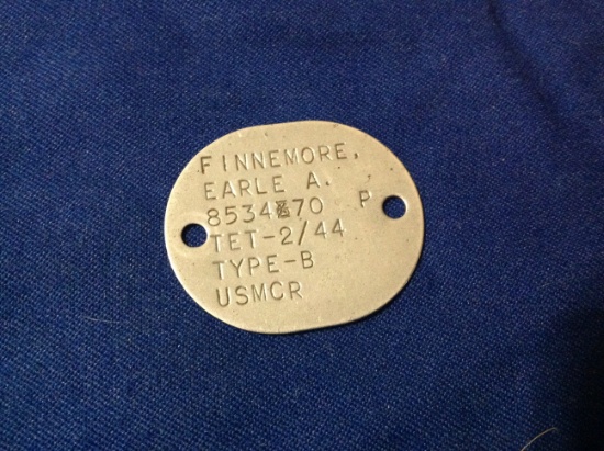 ww2 USMC dog tags