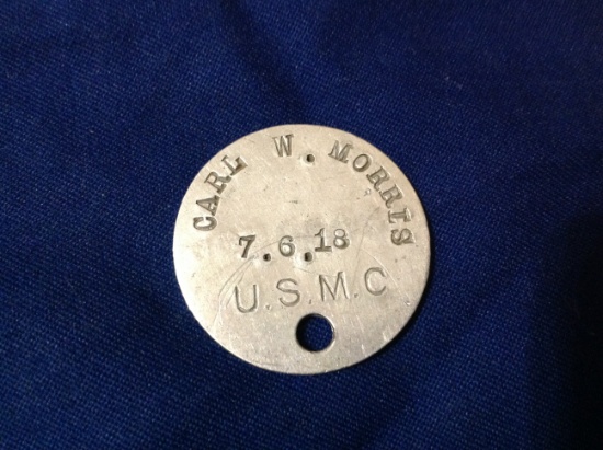 ww1 USMC dog tag