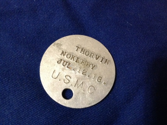 ww1 USMC dog tag