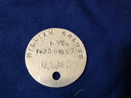 ww1 USMC dog tag