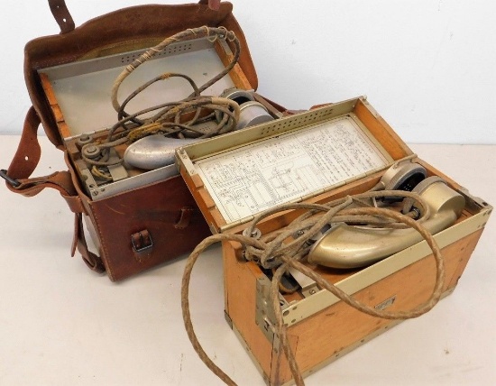 WWII Pair of Japanese Field Radios