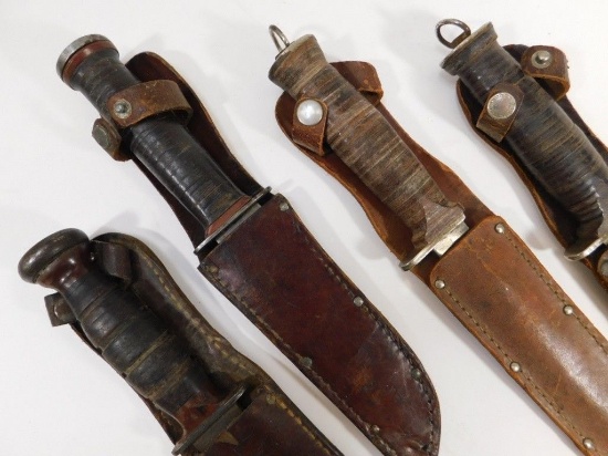 WWII - Vietnam U.S. Military Combat / Side Knives special forces