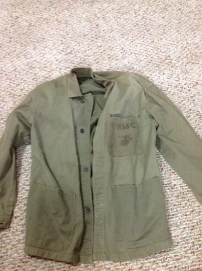 ww2 usmc hbt shirt