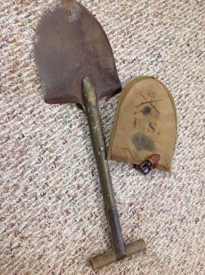 Entrenching Tool Shovel T Handle Unit Marked 1910