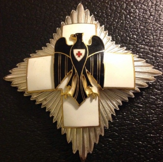 ww2 Germany. A DRK Red Cross Honour Award Grand Cross, Type II, by Godet, c.1935