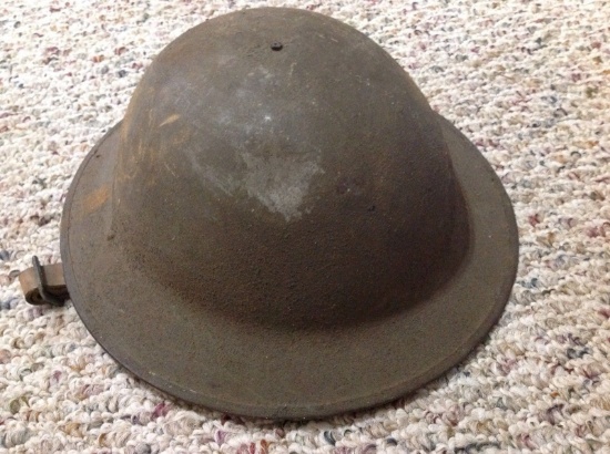 Original Outstanding Ww1 Doughboy Military Helmet