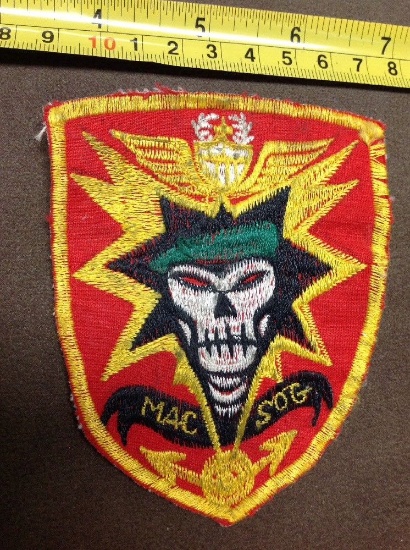 Rare Vietnam Mac Sog Theater Made Patch